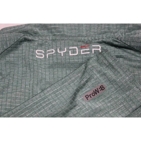 Spyder mock neck‎ 1/4 zip lightweight long sleeve pullover performance shirt M - Picture 8 of 13